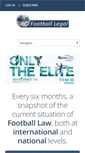 Mobile Screenshot of football-legal.com